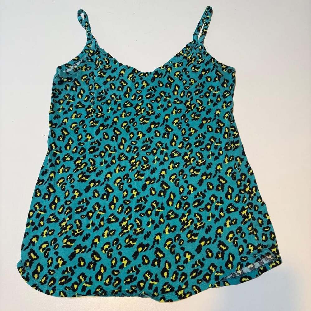Ocean Pacific Leopard Print Cami Tank Top